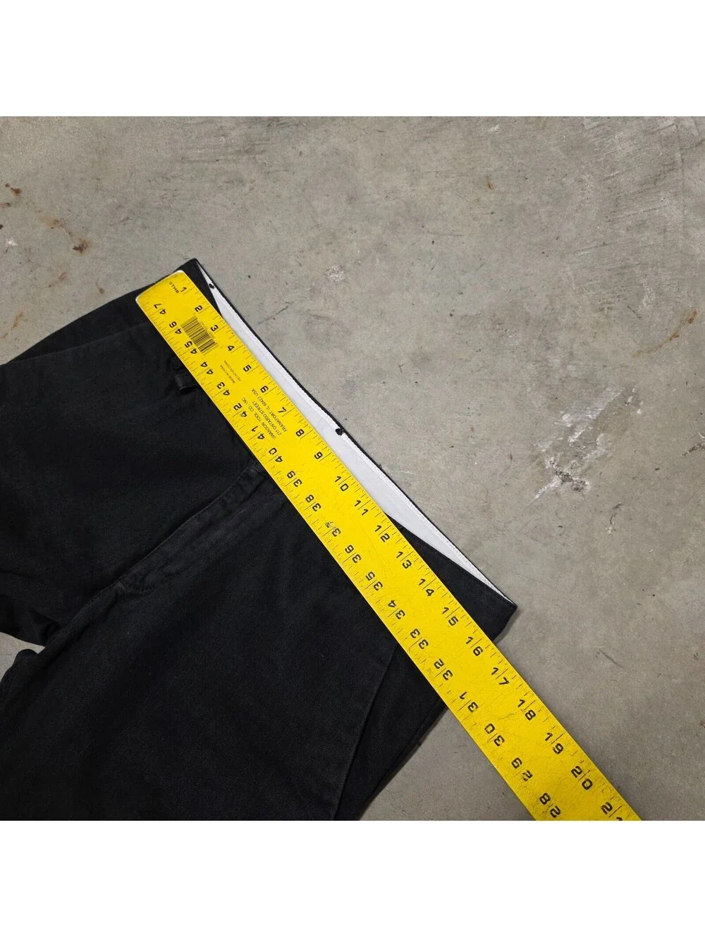 Mads Norgaard Men’s Five Pocket Pant 32 x33Peak Denim Black Cotton Stretch Cargo